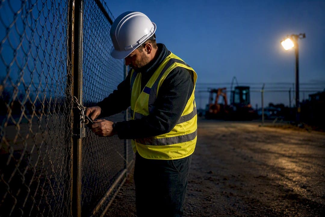 10 Low Cost Measures to Stop Construction Site Theft for Site Managers